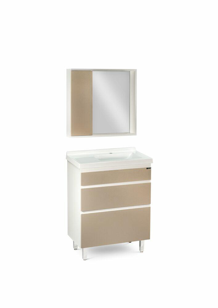 Kit Balcão Rivieira Santiago 66 Branco Venturi