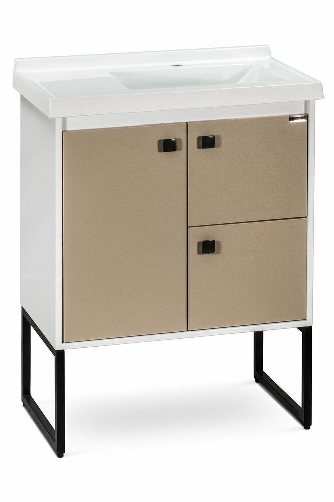 Balcão Potenza Santiago Pé Ferro 66 Branco Venturi