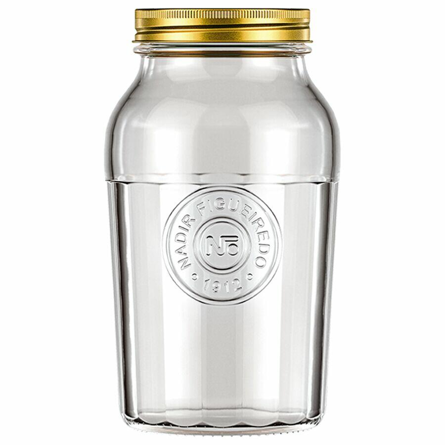 Pote Americano de vidro Vintage 1,5 Litros Nadir
