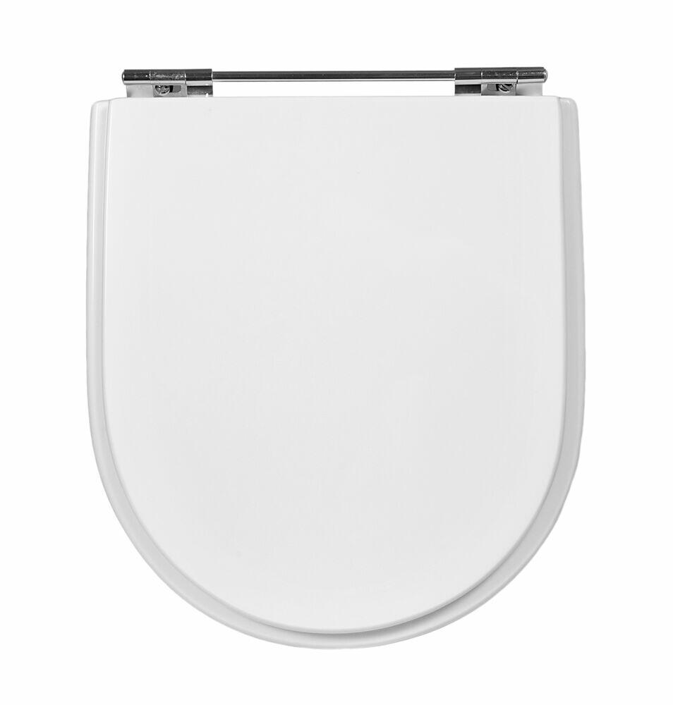 Assento Sanitário MDF Laqueado Calypso Branco Hidrofama