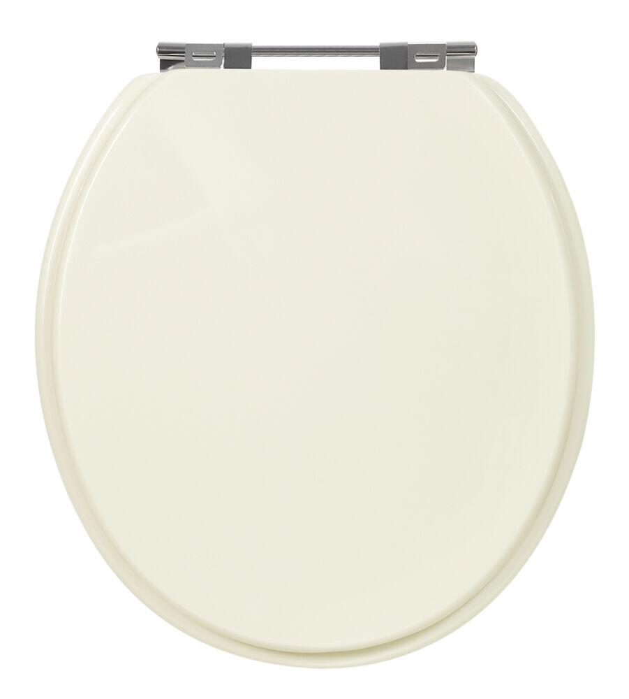 Assento Sanitário MDF Laqueado Biscuit Hidrofama