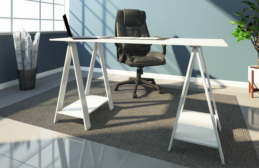 Mesa Cavalete Branco Multivisão