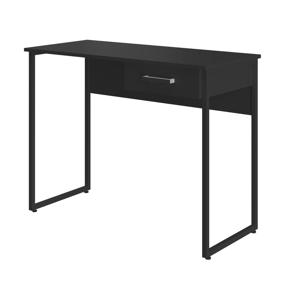 Escrivaninha Multiuso com uma gaveta Preto Multivisão