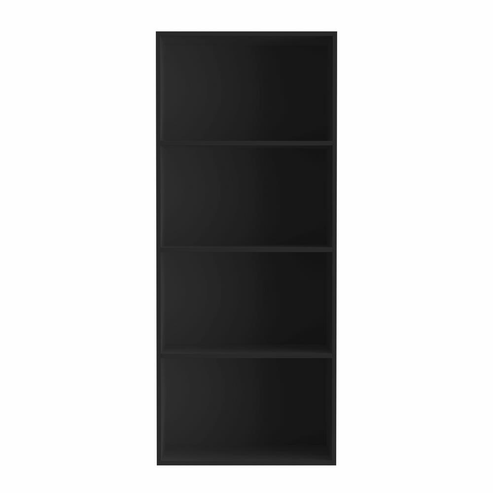 Estante com 4 divisórias Preto Multivisão