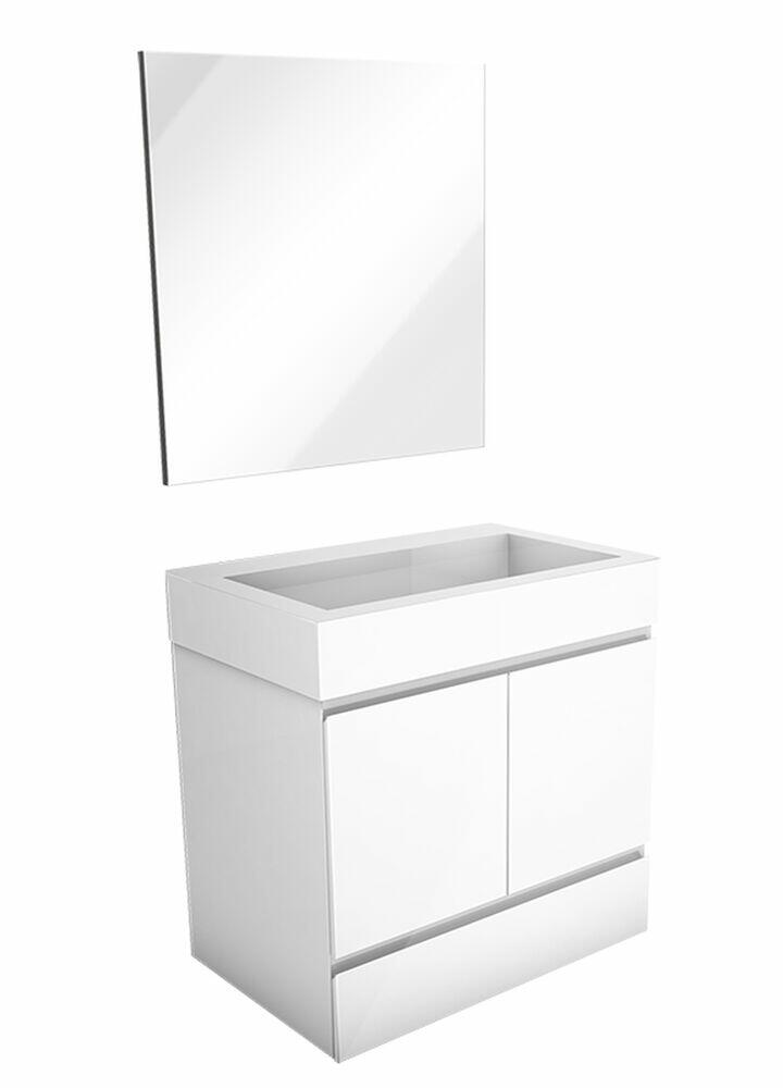 Kit Balcão Versalhes Mdf/Mdp 68 Branco Venturi