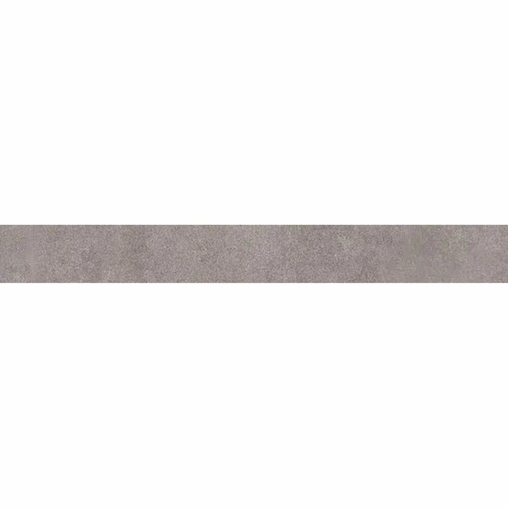 Rodapé Seixo Cromo Retificado Acetinado 10x83 Cinza Málaga