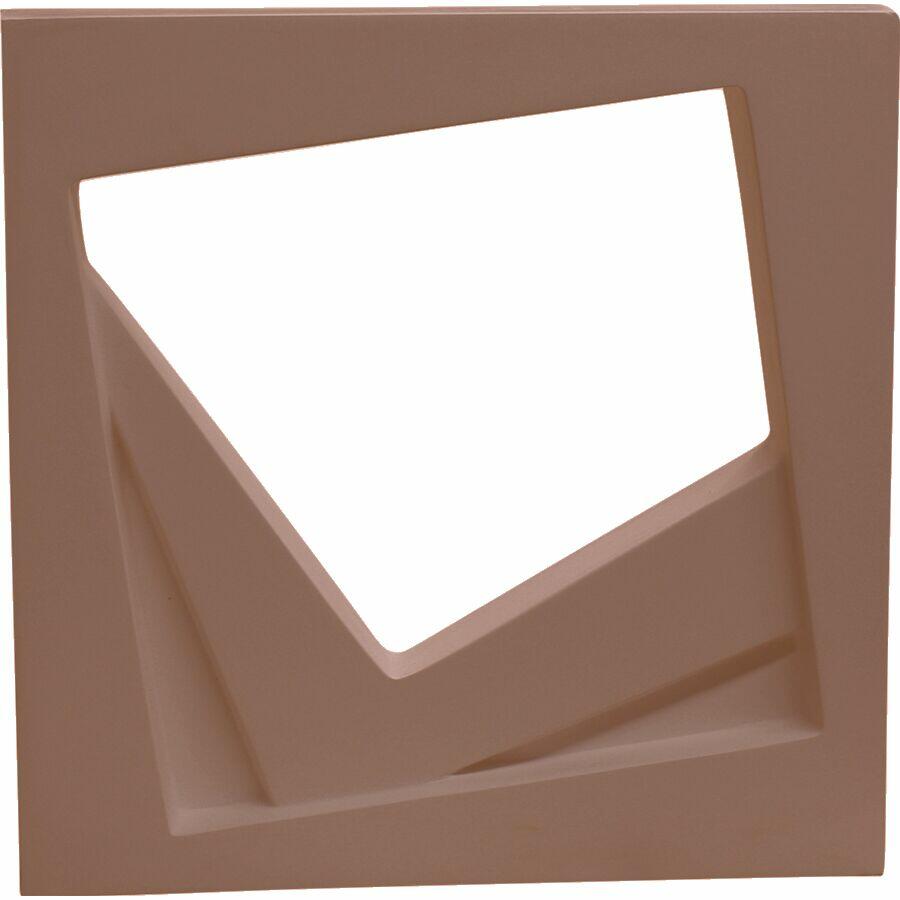 Cobogó Cimentício Alcubo Parede Cemento Terracota 40x40x8 Cimentíssimo