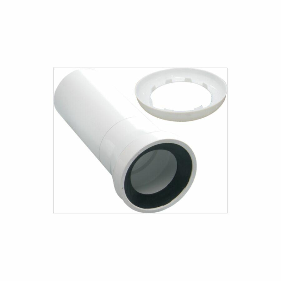 Bolsa de Ligação para Bacia com Saída Horizontal Branca Astra