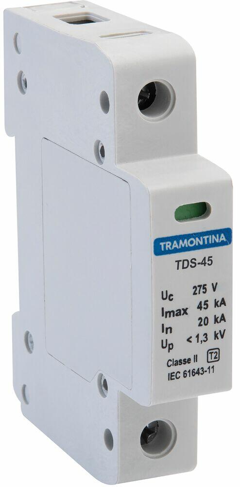 Disjuntor TDS 45A Unipolar 220V Branco Tramontina