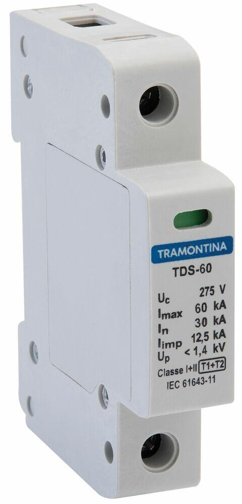 Disjuntor Tds 60 Amperes 220 Volts Unipolar Branco Tramontina
