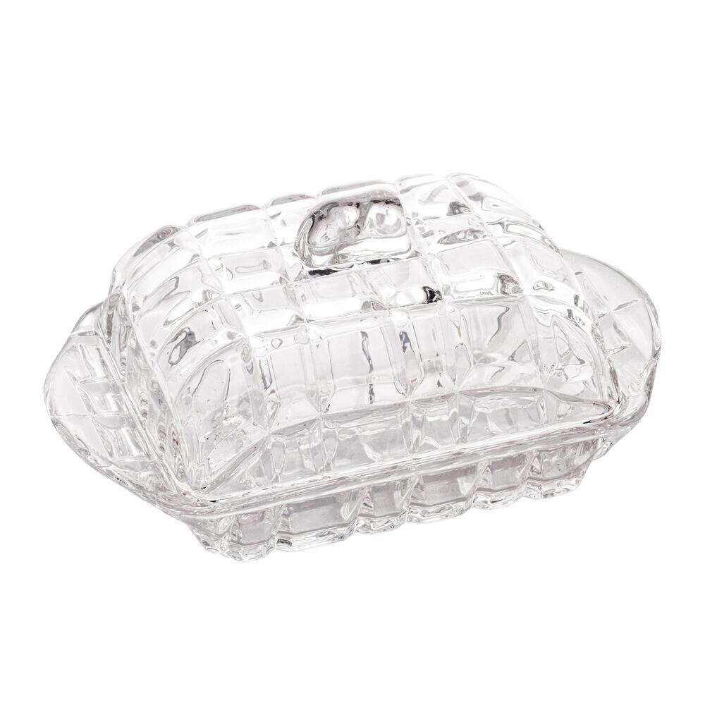 Manteigueira Deli Cristal Transparente 17x10,5 Coliseu
