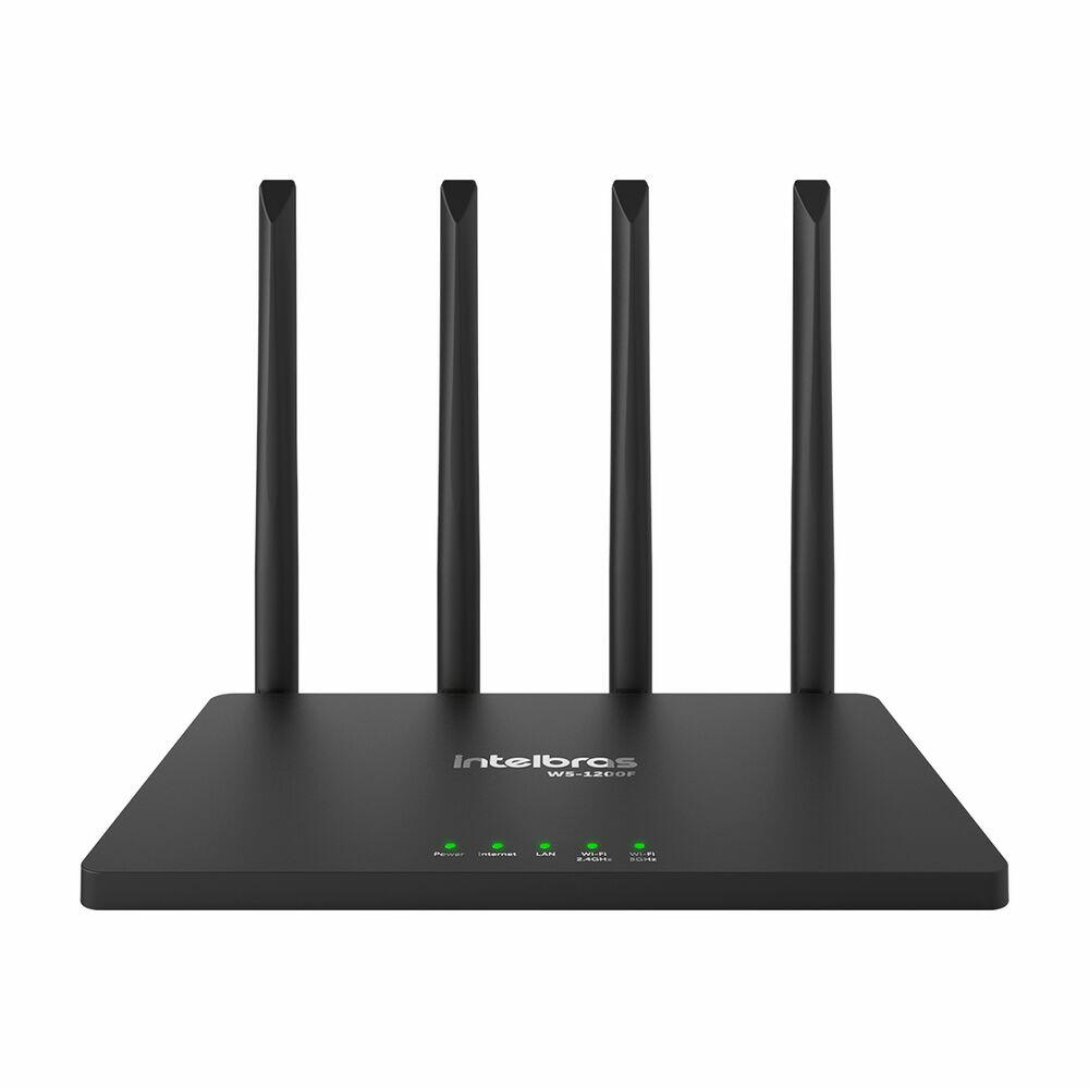 Roteador W5-1200f Wireless Preto Intelbras