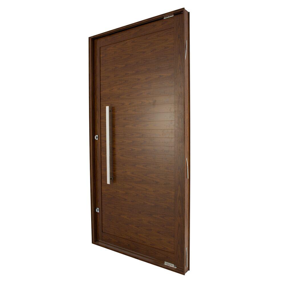 Porta Lambri Pivotante Com Puxador 1,15x2,27 Amadeirado Crv