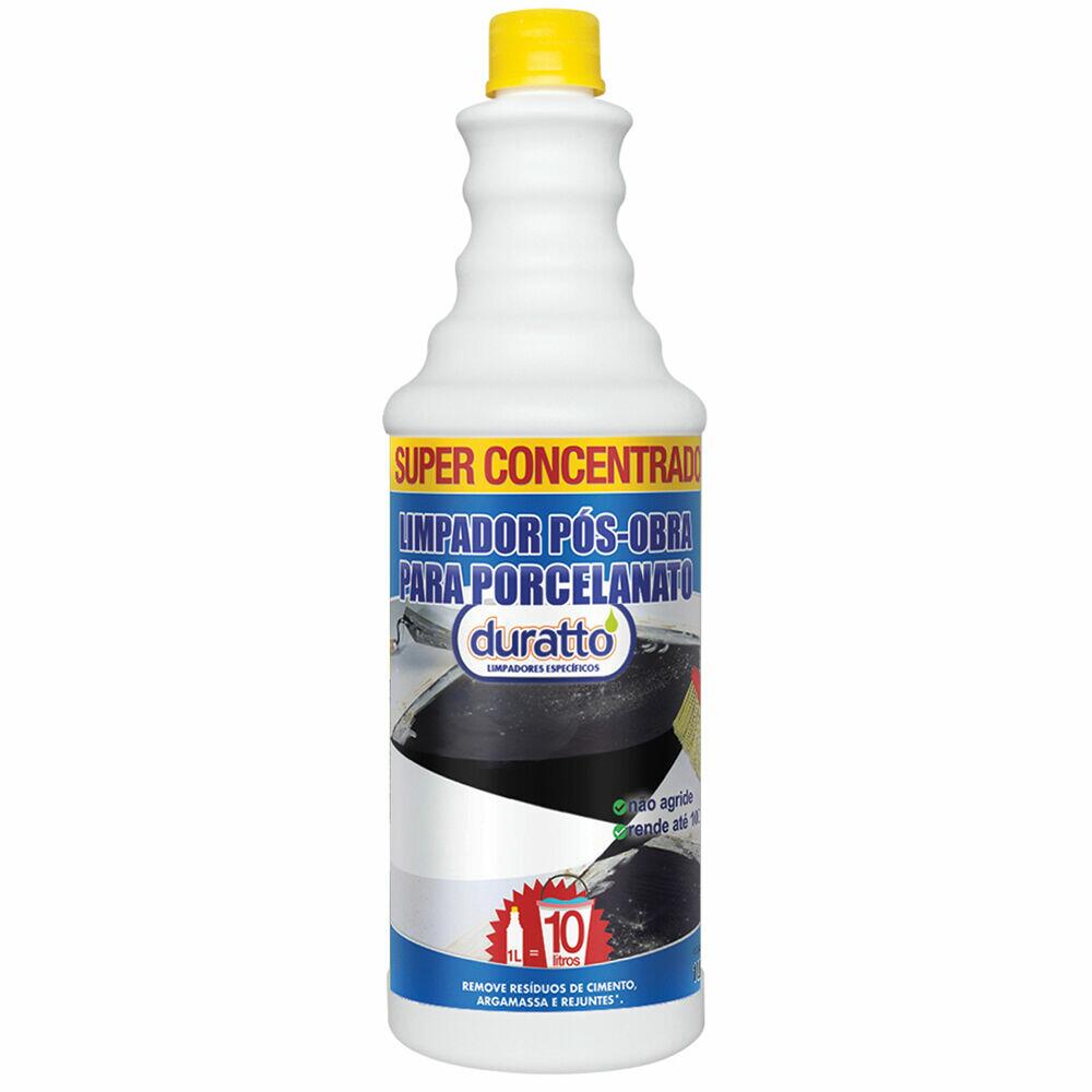 Limpador 1 Litro Pós Obra Para Porcelanato Duratto