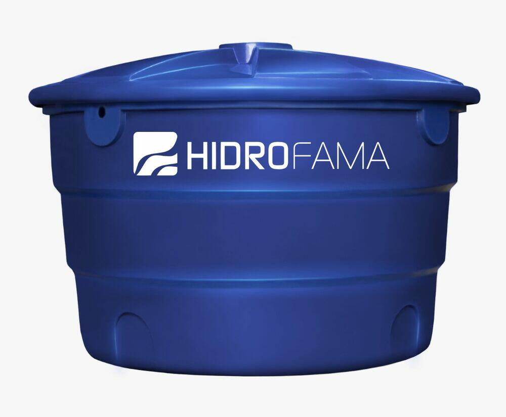 Caixa De Água Polietileno com tampa 1000L Hidrofama