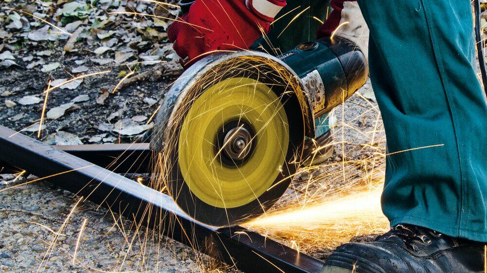 Disco Abrasivo De Corte 115x1,0x22,2mm Amarelo Starrett
