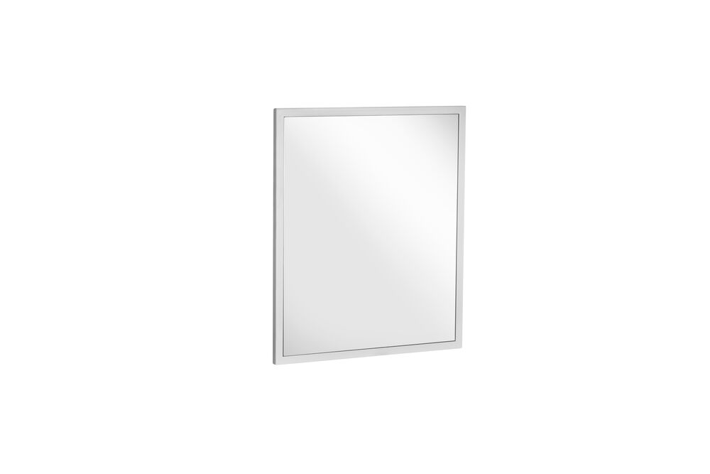 Espelheira Iron Ferro 0,64x0,55 Branco/Fosco Venturi