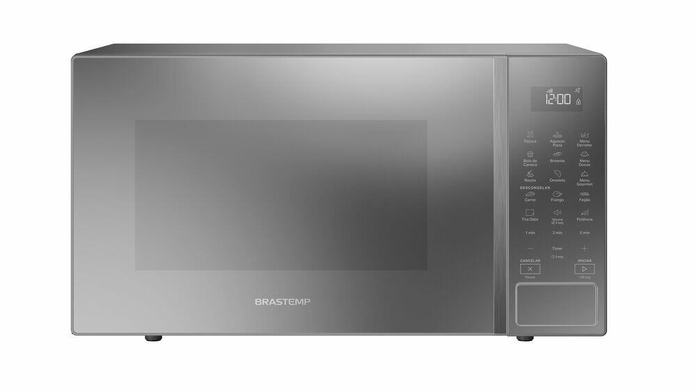 Microondas BMS46AR Mesa 32 Litros Prata Brastemp