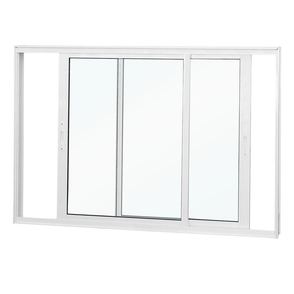 Janela Nobre de Correr 2 Folhas 1 Fixa 1,50x1,00 Branca Crv