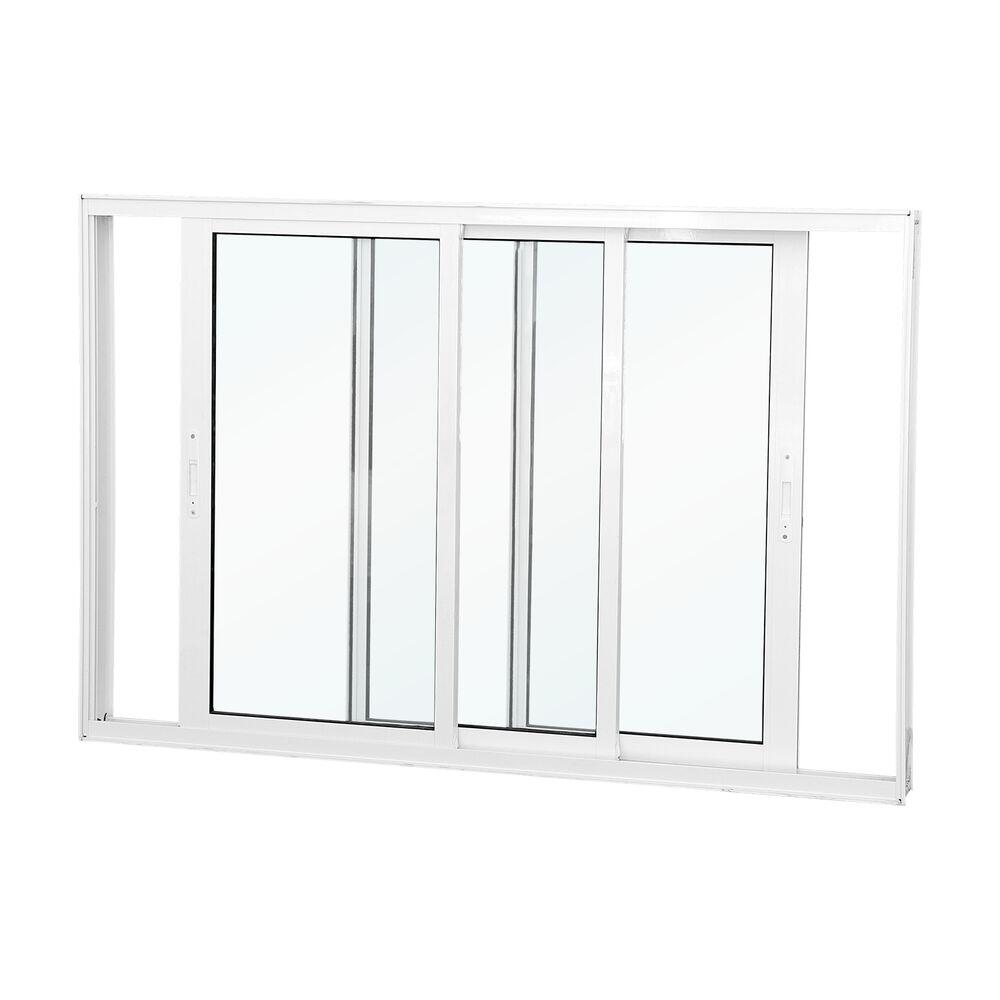 Janela de Correr Nobre 3 Folhas 150x100 Branco CRV