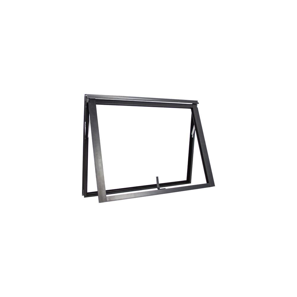 Janela Maxim-Ar Nobre com 1 Folha 60x60 Preto CRV