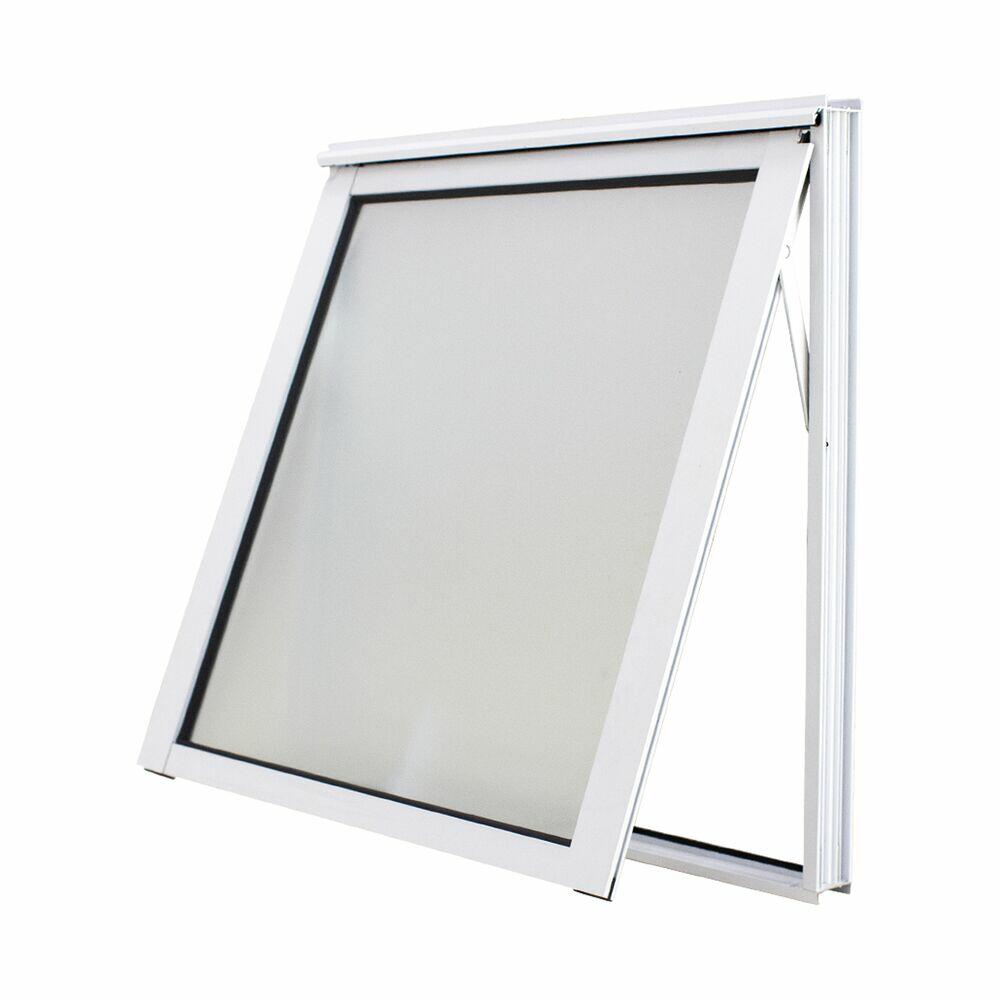 Janela Vitrô Maxim-ar com 1 Folha Smart 60x60 Branco CRV