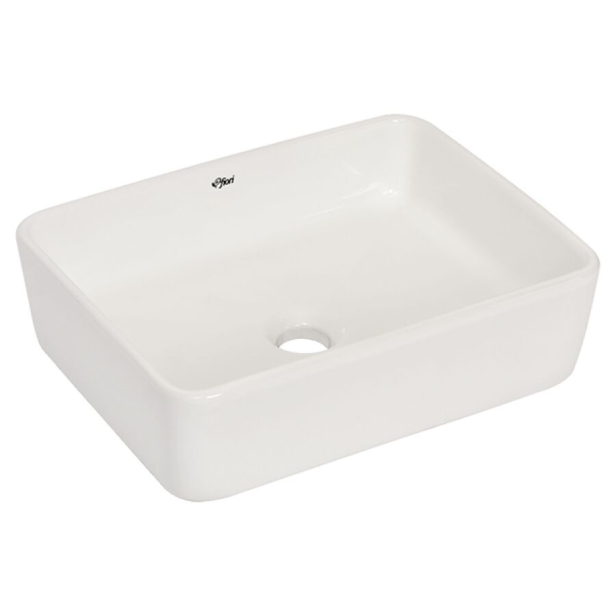 Cuba para Banheiro de Apoio Retangular 41x31 Branca Fiori