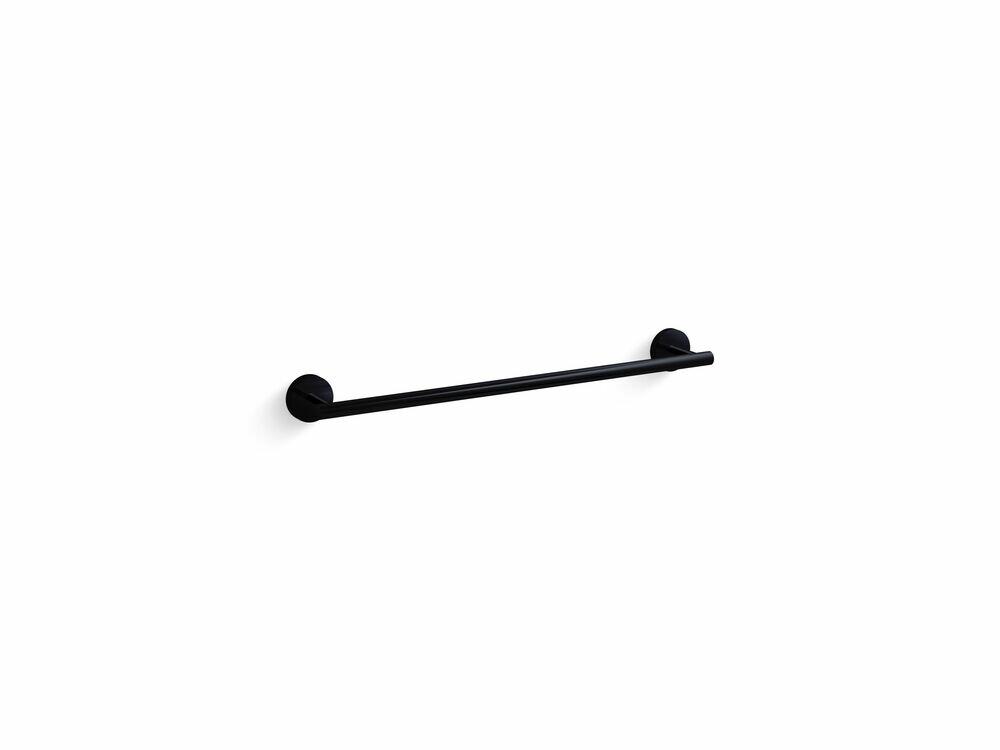 Toalheiro com Barra Elate Black 45cm Kohler