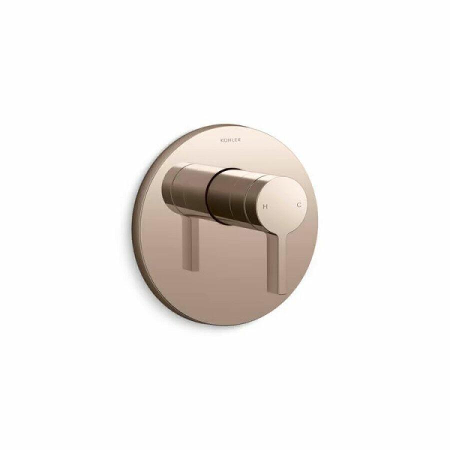 Acabamento Misturador para Chuveiro Components Rose Gold Kohler