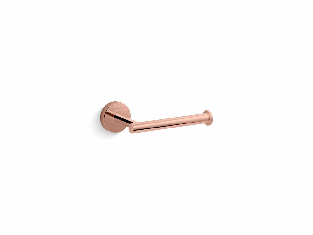 Papeleira para Banheiro Elate Rose Gold Kohler