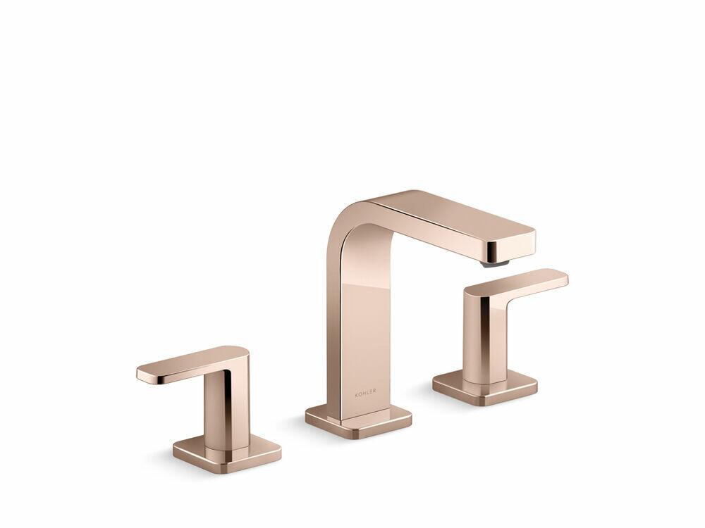 Misturador para Lavatório Parallel Bica Baixa Rose Gold 1/2