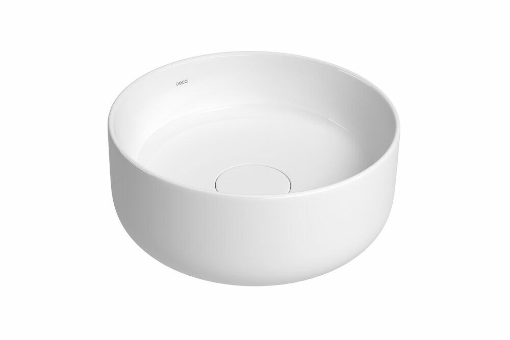 Cuba para Banheiro de Apoio Redonda Luxo 30cm Branco Gelo L.12030.17 Deca