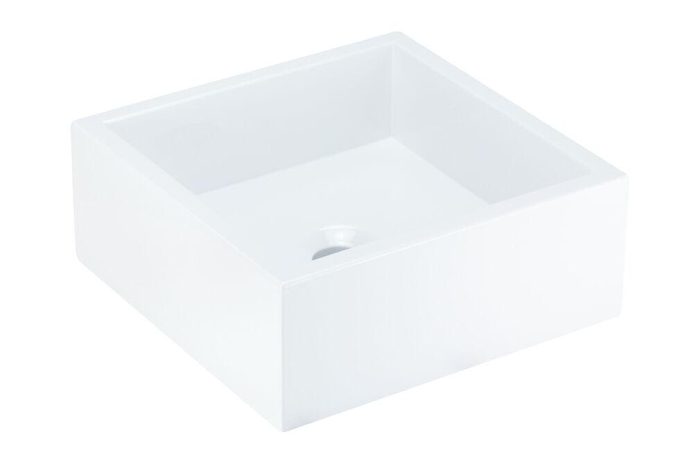 Cuba para Banheiro de Apoio Perola Standard 30x30 Branco Venturi
