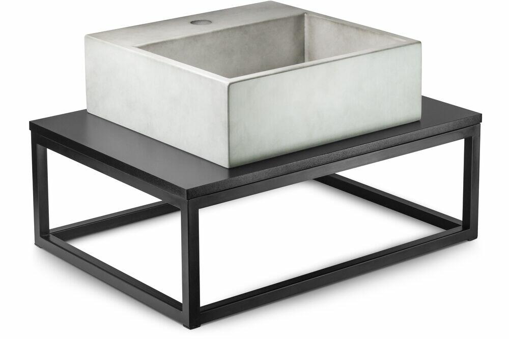Bancada de Alumínio Iron Preto Fosco 60x45 Venturi
