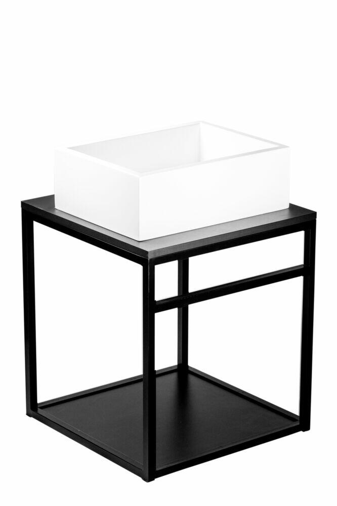 Balcão Iron Gante 45cm Preto Fosco Venturi
