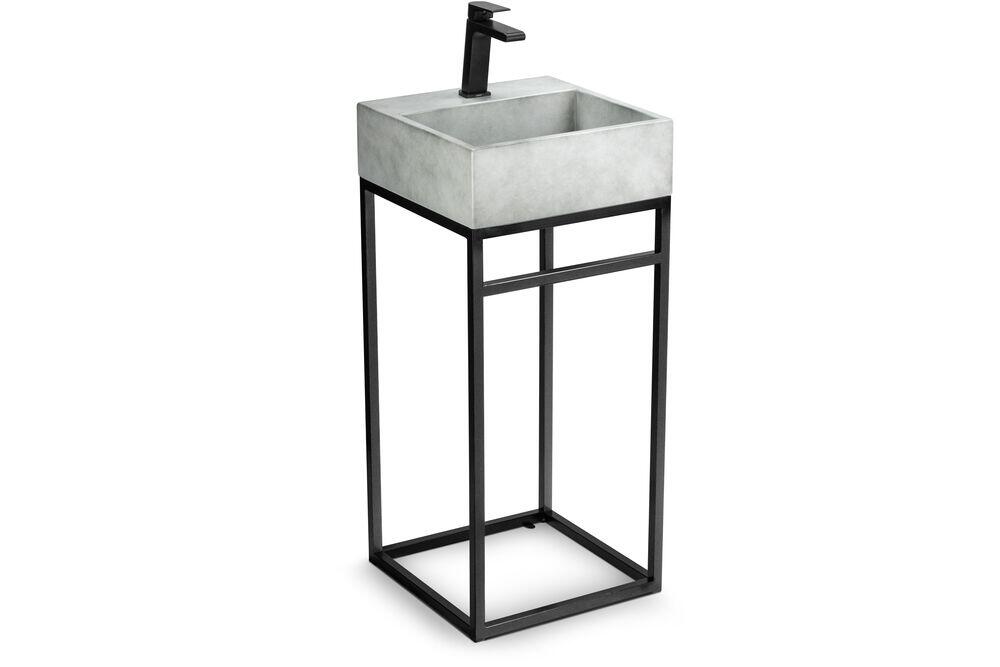 Gabinete para Banheiro com Cuba Iron Concreto 40x40 Venturi
