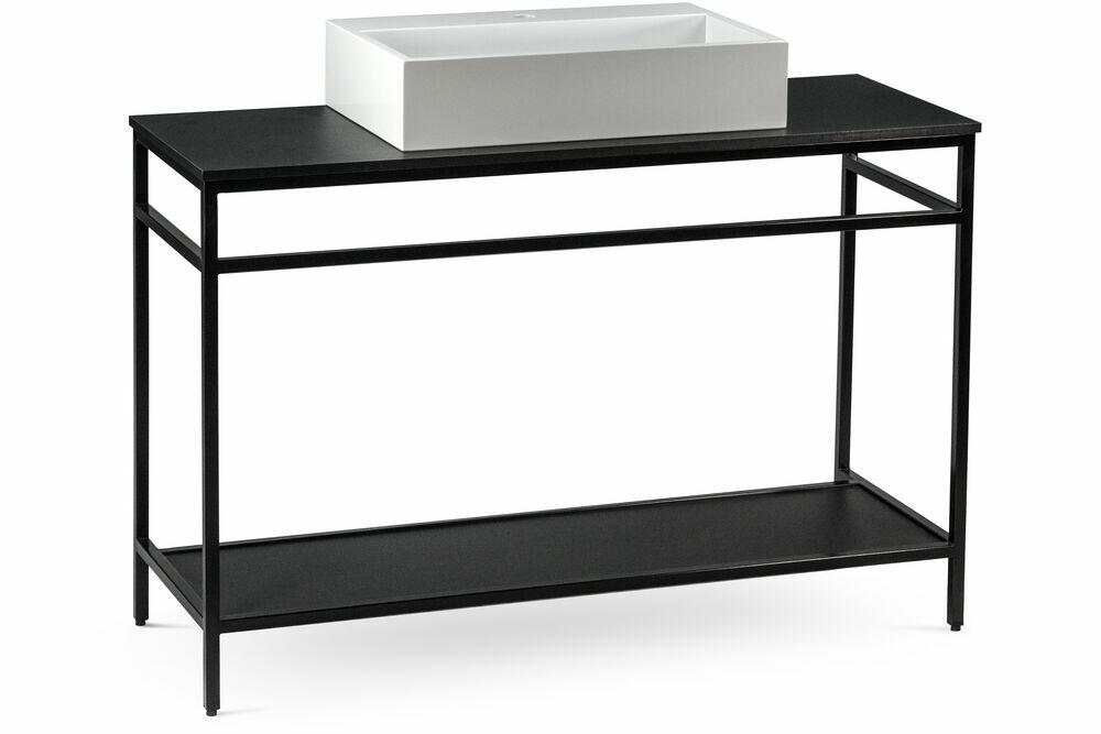 Balcão Iron Orange 1,20m Preto Fosco Venturi