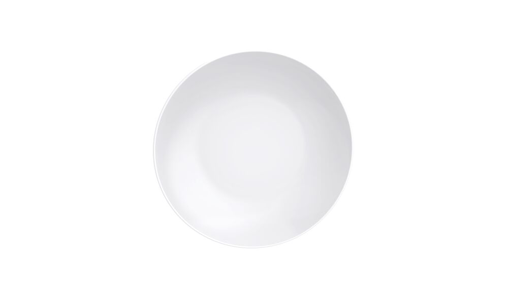 Prato Sophia Fundo Porcelana 22cm Branco Tramontina