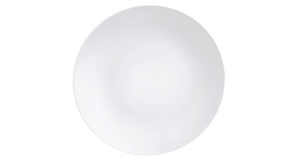 Prato Sophia Raso Porcelana 28cm Branco Tramontina