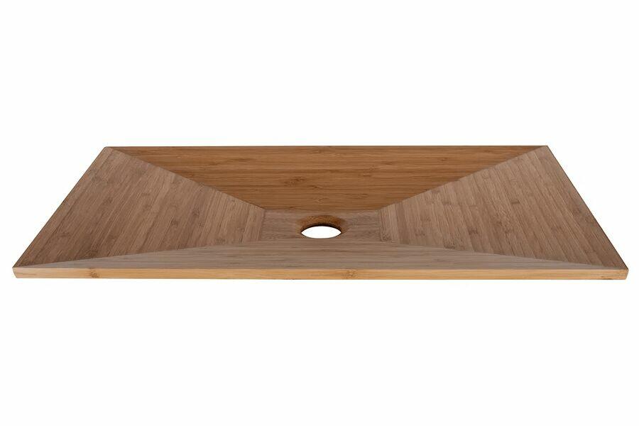 Cuba para Banheiro de Apoio Persona Bambu 55x35 Madeira Astra