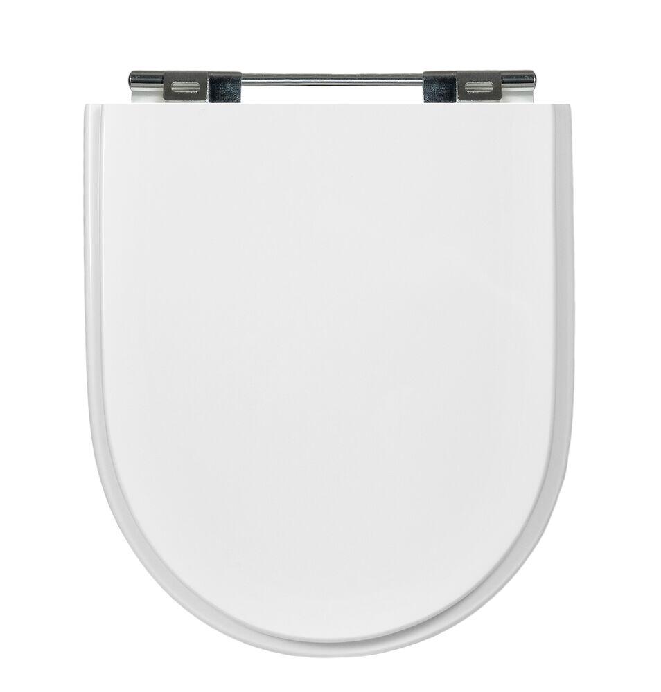 Assento Sanitário MDF Laqueado Riviera/Nexo/Smart Branco Hidrofama