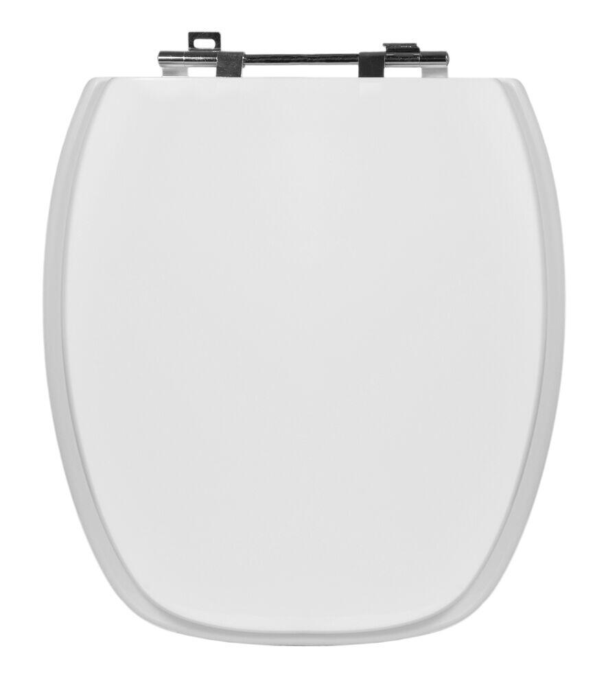 Assento Sanitário MDF Laqueado Thema Branco Hidrofama