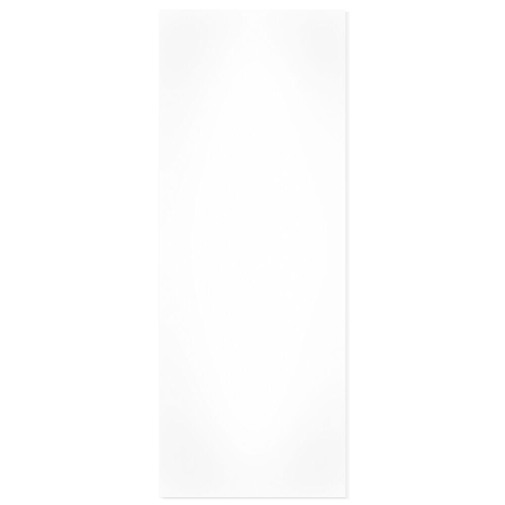 Porta de Abrir Colmeia UV Lisa 210x60cm Branco Pinhal
