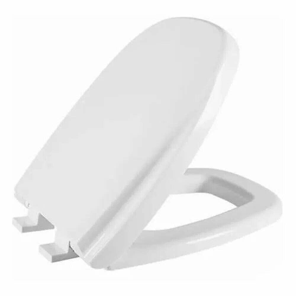 Assento Sanitário Termofixo Monte Carlo com Queda Amortecida Branco Astra