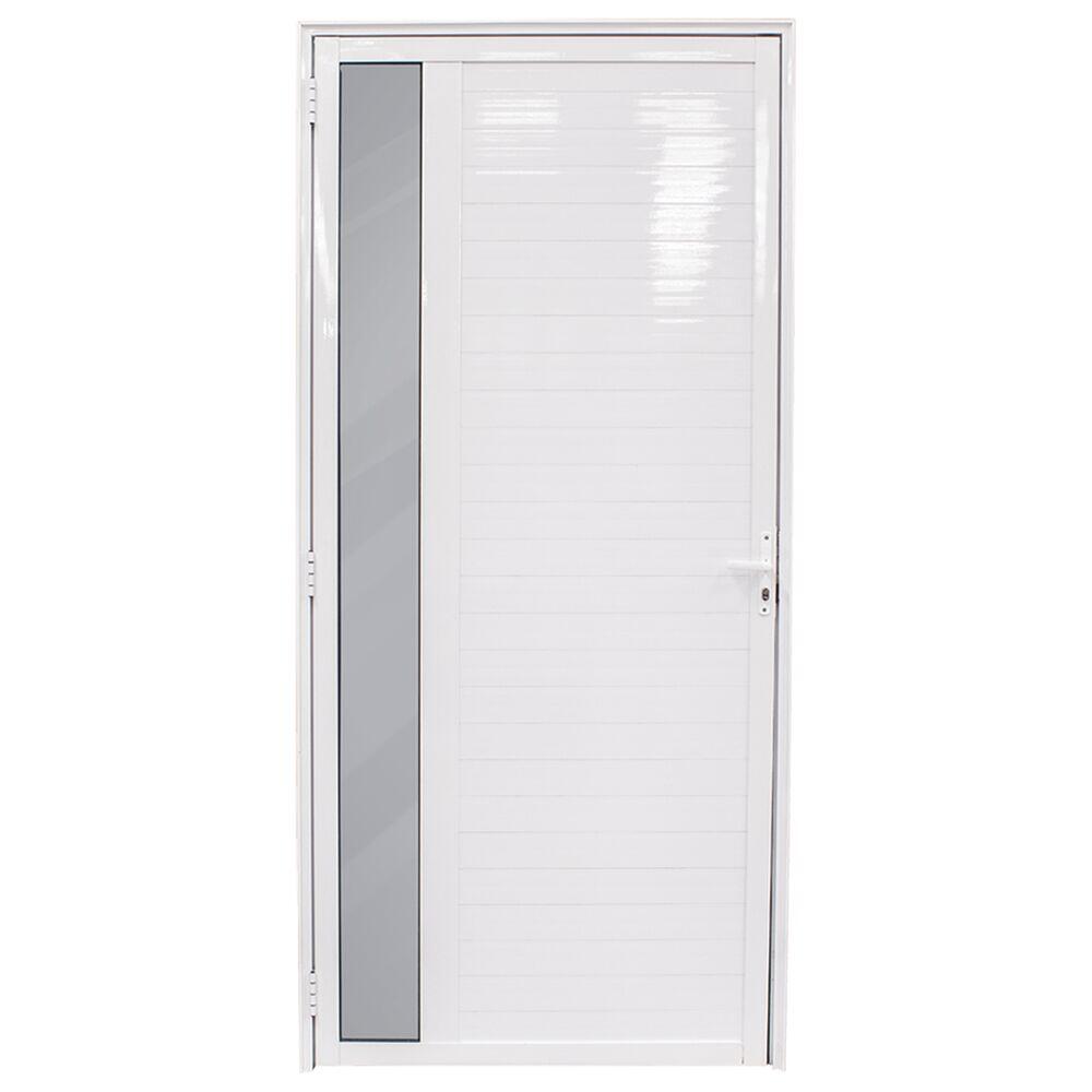 Porta Lambri com Visor Nobre 215x100 Branco CRV