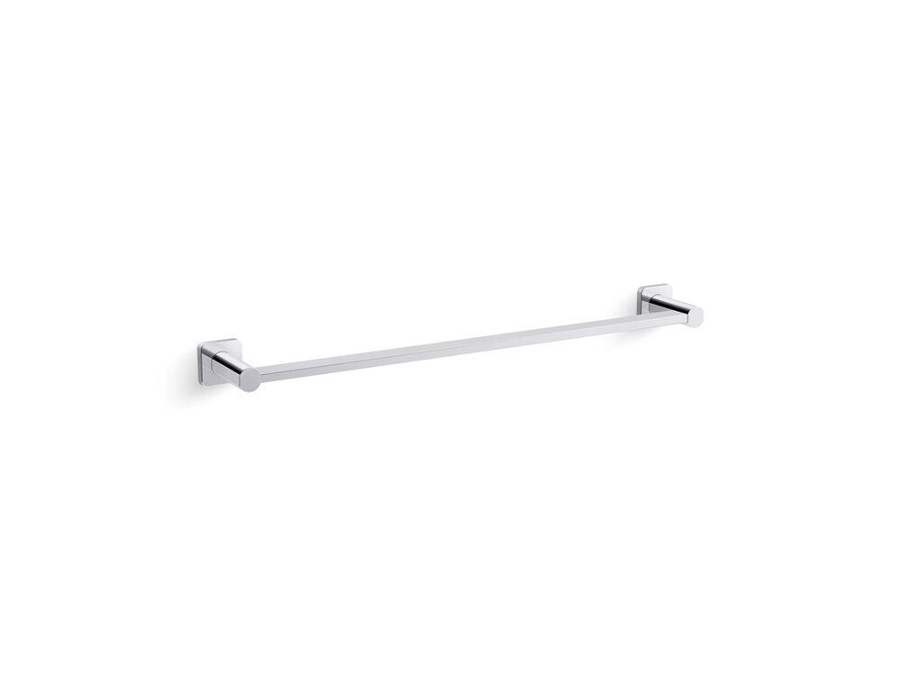 Toalheiro com Barra Parallel Cromado 61cm Kohler