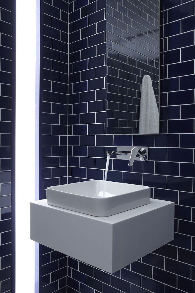 Cuba para Banheiro de Apoio Quadrada Vox Branca 41x41 Kohler