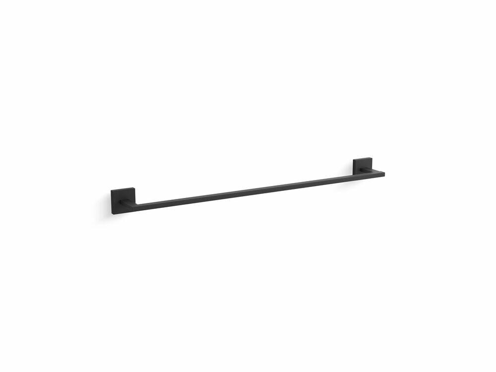 Toalheiro com Barra Square Black 61cm Kohler