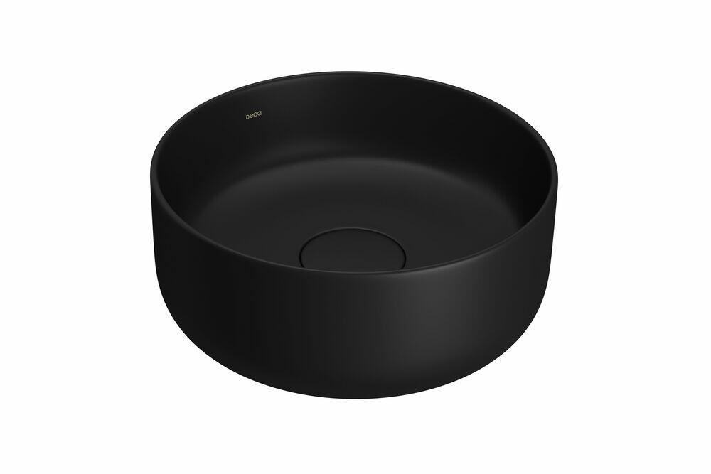 Cuba para Banheiro de Apoio Redonda Slim 30cm Ébano Fosco L.12030.94 Deca
