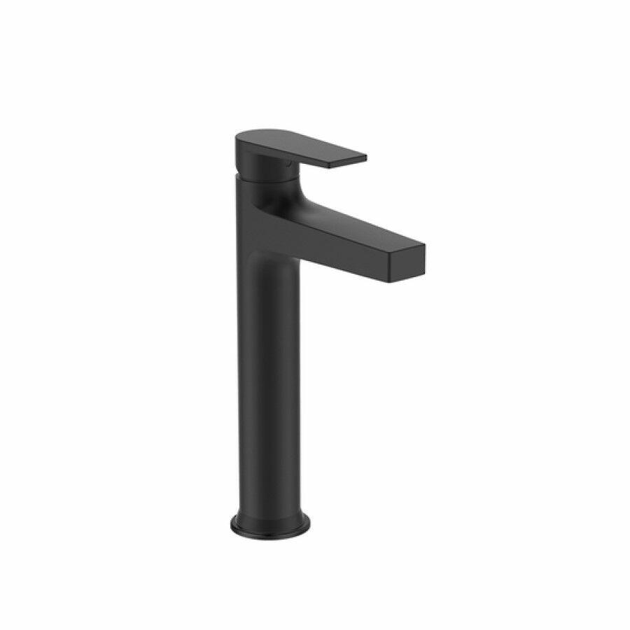 Misturador Monocomando para Lavatório Taut Bica Alta Preto Kohler